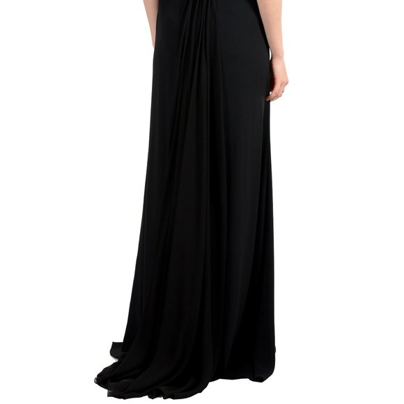 Versace 100% Silk Sleeveless Maxi Evening Dress - Picture 8 of 8
